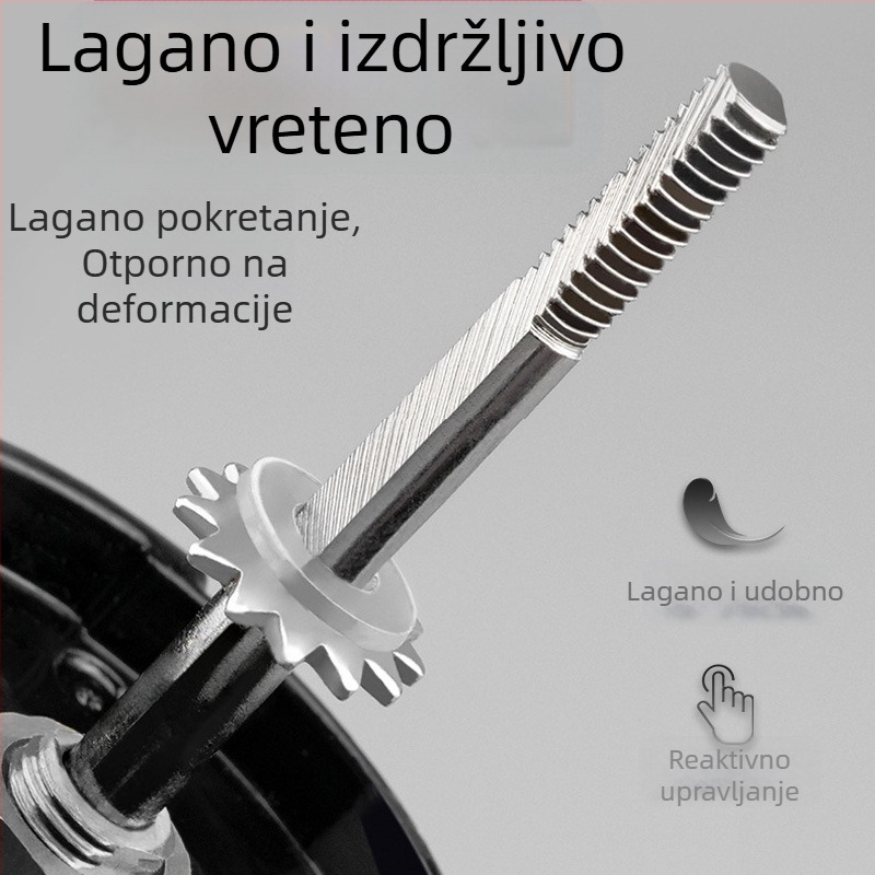 Cjelovokovinski spining kolut – univerzalan za duge zabačaje, morski ribolov
