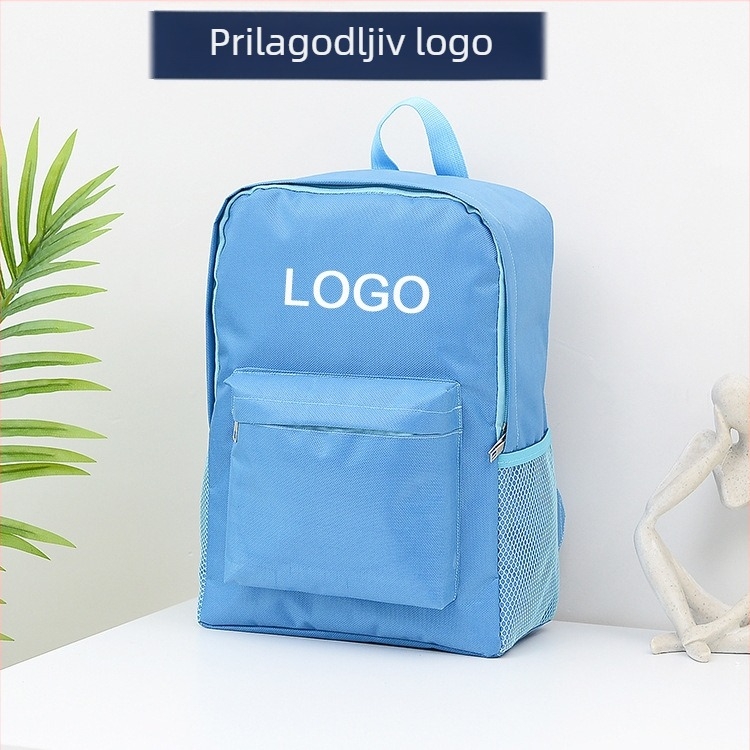 Unisex lagani ruksak za prijenosno računalo od 15 inča, gradski minimalistički stil, kapacitet ispod 20 L, Oxford platno, vodootporan