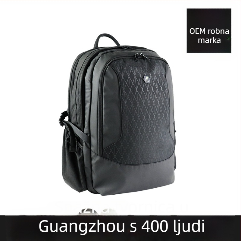 Novi nylon ruksak velike kapacitete, 900D tkanina, personalizirani logo, za prijenosno računalo i školu