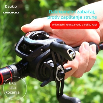 CC80 Waterdrop špuling kolut za lure ribolov — univerzalna uporaba, zaštita od kidanja linije