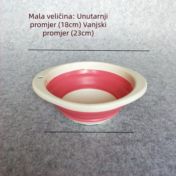 Sklopiva posuda za ribolov i bazen za opremu za vanjski ribolov i mamce