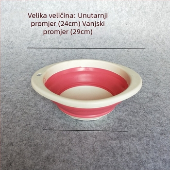 Sklopiva posuda za ribolov i bazen za opremu za vanjski ribolov i mamce