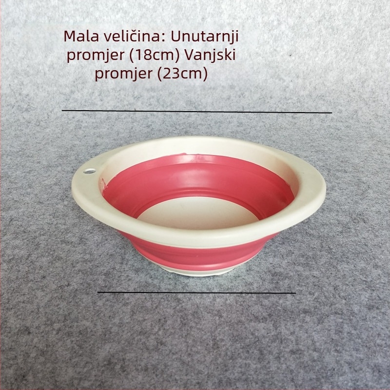 Sklopiva posuda za ribolov i bazen za opremu za vanjski ribolov i mamce