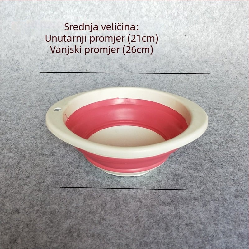 Sklopiva posuda za ribolov i bazen za opremu za vanjski ribolov i mamce