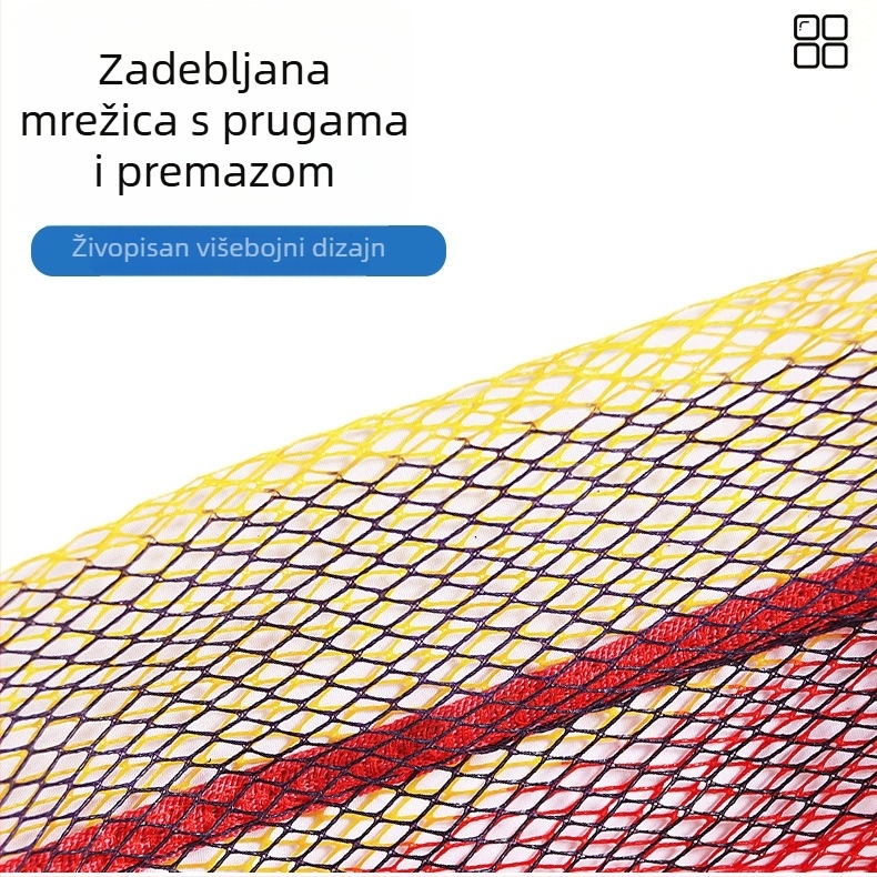 Šarena zaštitna mreža za ribe, veličine dlana, sklopiva, prijenosna mini mreža za ribolov