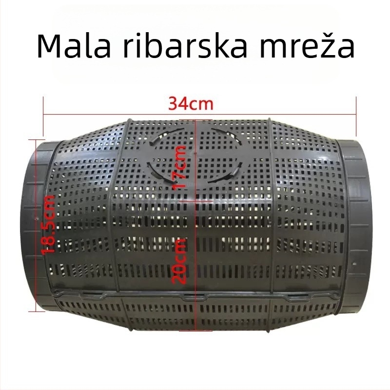 Nova vanjska odvojiva dvostruko otvara mreža za eel i loach, prijenosna