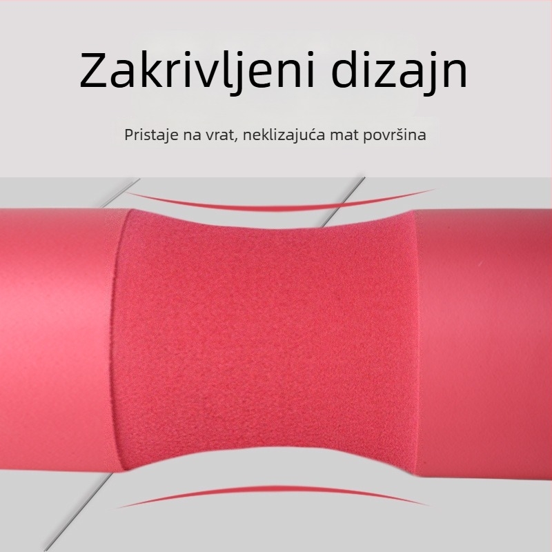 Prilagodljive pjenaste podloške za šipku – zaštita vrata i ramena, za teške čučnjeve i hip bridge, mekan fitness dodatak