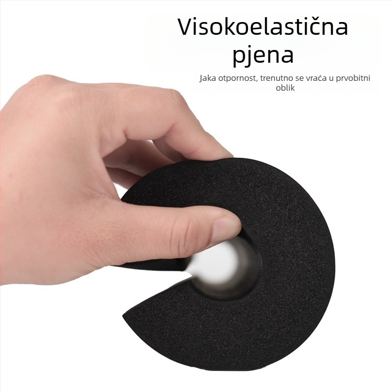 Prilagodljive pjenaste podloške za šipku – zaštita vrata i ramena, za teške čučnjeve i hip bridge, mekan fitness dodatak