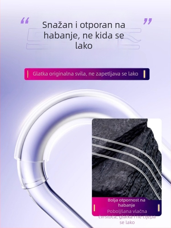Little Fengxian Toray najlon linija za ribolov, 50 m glavna linija s vodilom i sporednom linijom, visoka čvrstoća