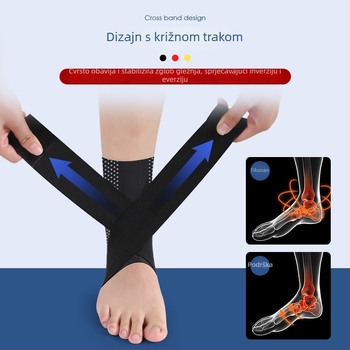 Stabilizator gležnja Zhuo Chen za trčanje i sport, prozračna zaštita, podrška i fiksacija gležnja.
