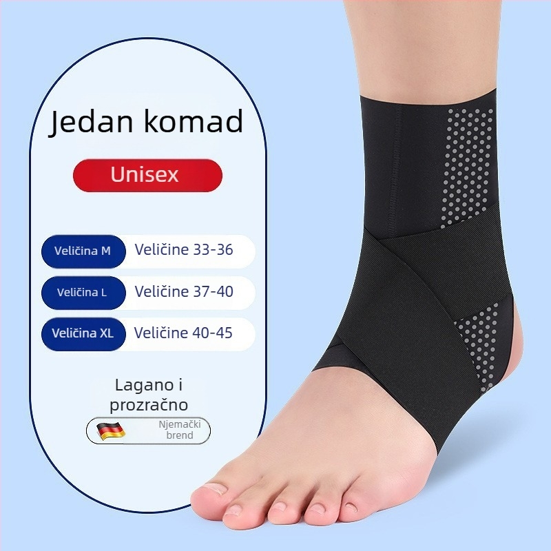Stabilizator gležnja Zhuo Chen za trčanje i sport, prozračna zaštita, podrška i fiksacija gležnja.
