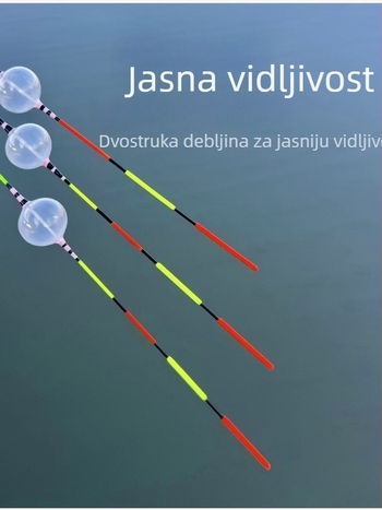Yihu Bublasti plutac za struje — ručno oblikovan, visoka osjetljivost, debeli plutac za plitke vode