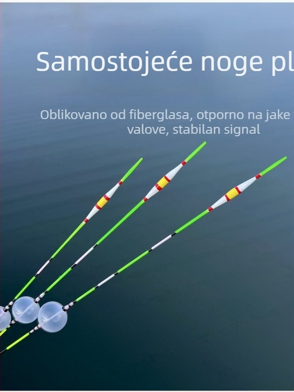 Yihu Bublasti plutac za struje — ručno oblikovan, visoka osjetljivost, debeli plutac za plitke vode