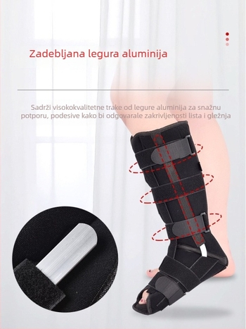 Orteza za fiksaciju zgloba skočnog – medicinska podrška za prijelome i uganuća, rehabilitacija donjih udova