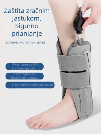 Naduvljivi gležni ortoz s airbagom za podršku pri uganu gležnja, stabilizaciju zgloba i korekciju varus/valgus