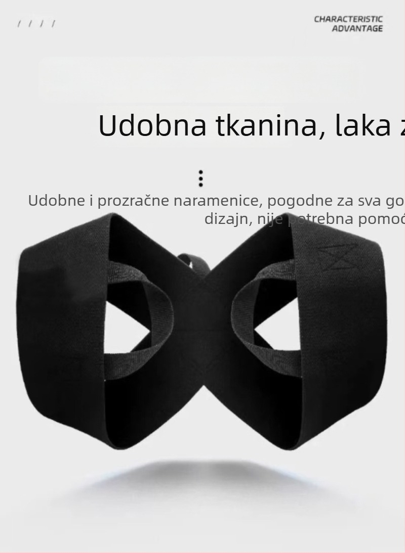 Nova narukvica za trening ramena i podršku leđa, korektivni kaiš za muškarce, univerzalni fitness dodatak