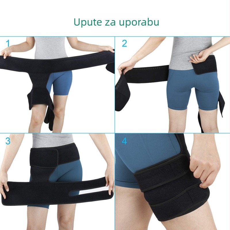 Fitness zaštita za nogu, preponski pojas, struk i kukovi za vanjske sportove i planinarenje uz toplinu