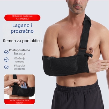 Lagani, prozračni kaiš za podlakticu s podesivim fiksiranjem, zaštita ruke i ramena