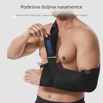 Lagani, prozračni kaiš za podlakticu s podesivim fiksiranjem, zaštita ruke i ramena