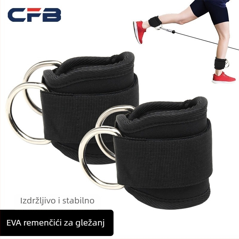 Remen za gležanj za trening gluteusa i nogu, trening mišića nogu, podizanje bokova i oblikovanje nogu