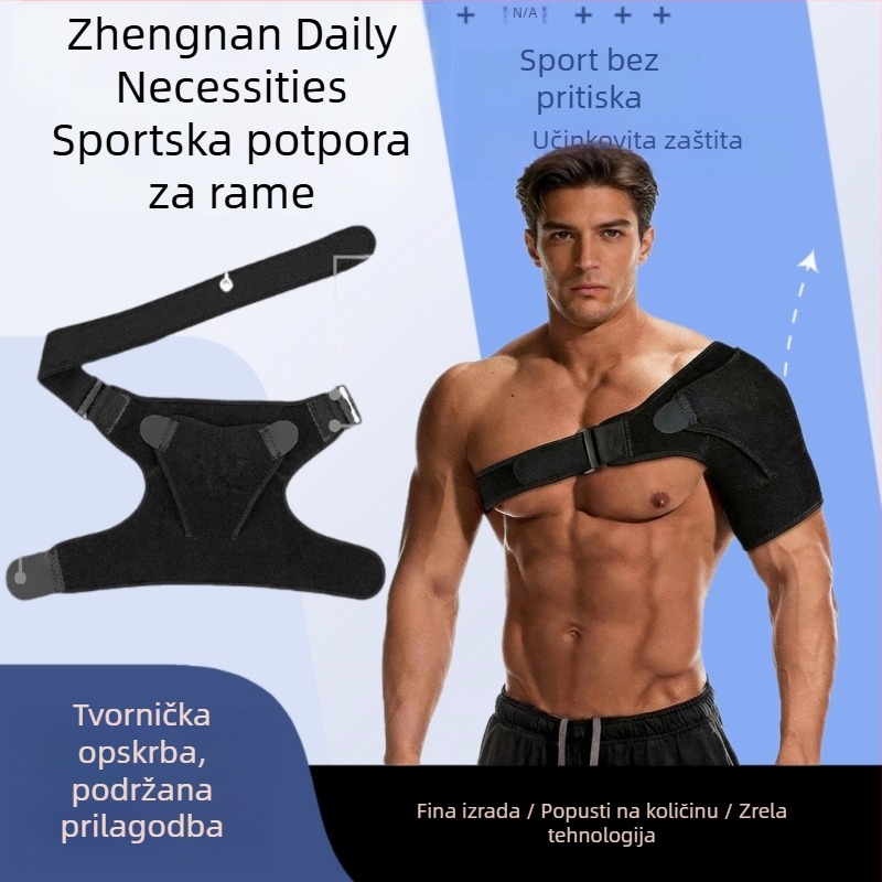 Prilagodljiva narukvica ramena za lijevu ili desnu ruku, kompresijska podrška ramena za sport