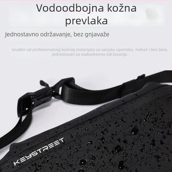 Muška mini crossbody torba – svakodnevna, višefunkcionalna, velika kapaciteta