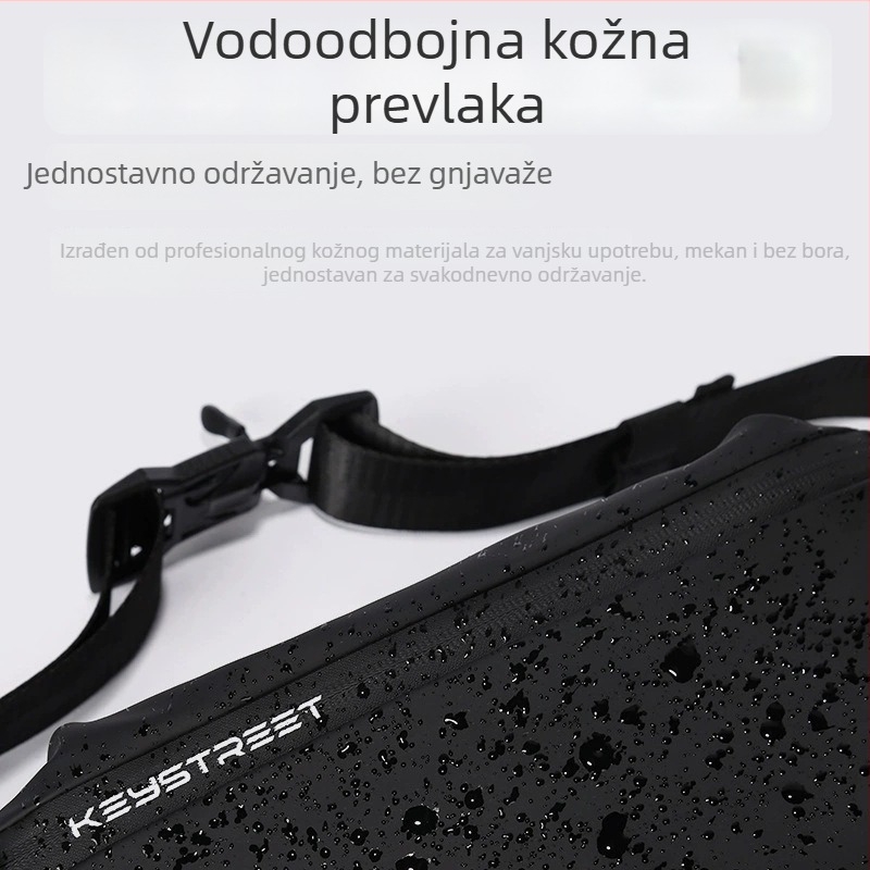 Muška mini crossbody torba – svakodnevna, višefunkcionalna, velika kapaciteta