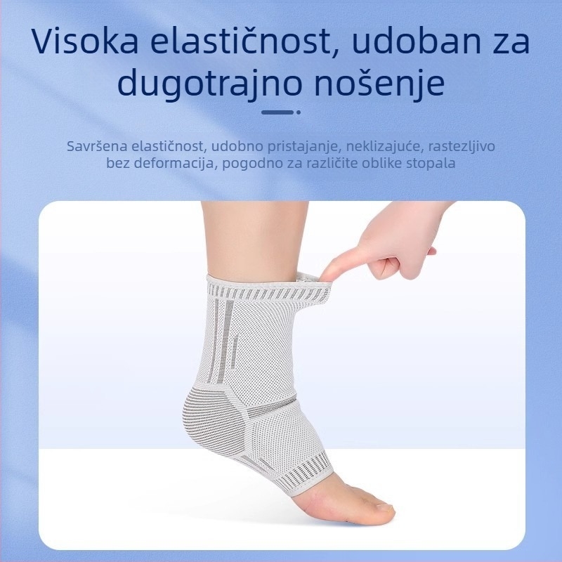 Kefu profesionalna medicinska potpora gležnja za rupture ligamenata i ozljede gležnja, topli kompresivni rukav za oporavak od uganuća