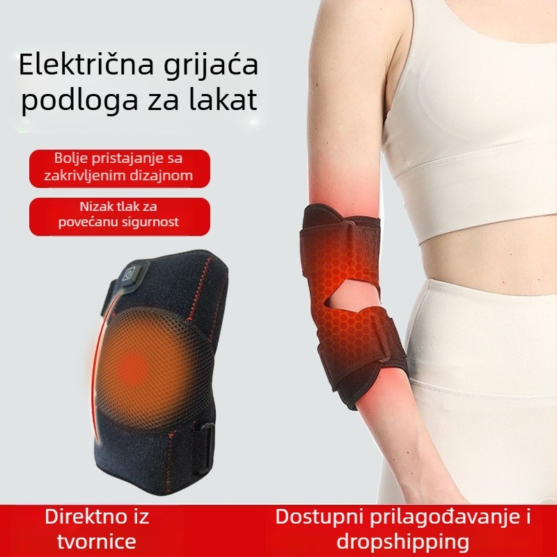 Električni grijani zavoj za lakat za toplinsku terapiju