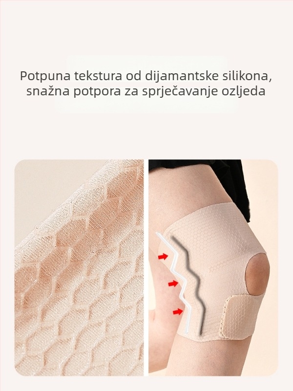 Zaštita koljena za meniskus – ljetni tanki model, zaštita od ozljeda koljena, stabilizirajući pojas za patelu za planinarenje