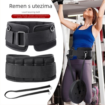Strukovni pojas za trening – podrška za struk, čučnjevi, zgibovi, trening snage i dizanje utega