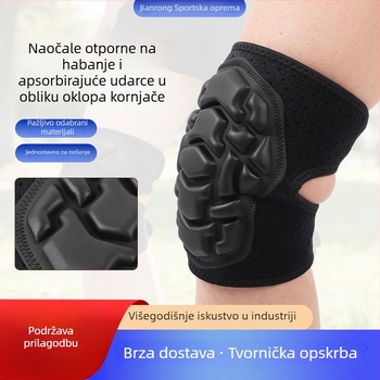 Dječji koljeni štitnici za outdoor vožnju biciklom: zaštita od pada i sudara, otporni na habanje, s debelim dizajnom školjke kornjače