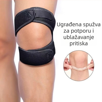 Kompresijska traka za koljeno i traka za patelarnu tetivu za trčanje, košarku, badminton i vožnju biciklom