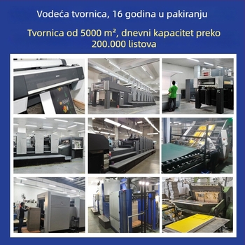 Prilagođena prazna kutija za tajne kutije – sklopiva kartonska kutija sa zatvaračem za darove