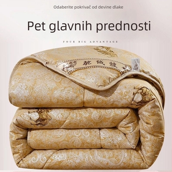 Quilt od kamilje dlake s grafenom, debeli zimski pokrivač, za zimu i proljeće-jesen, studentski quilt