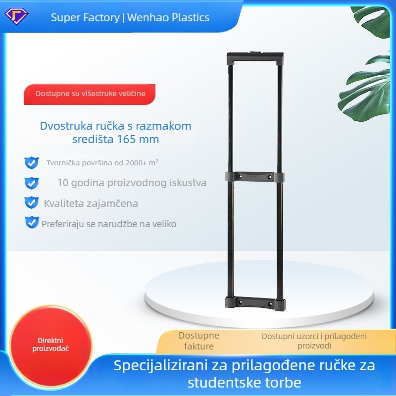Drška od željeza za prtljagu – ručica vuče za kovčeg