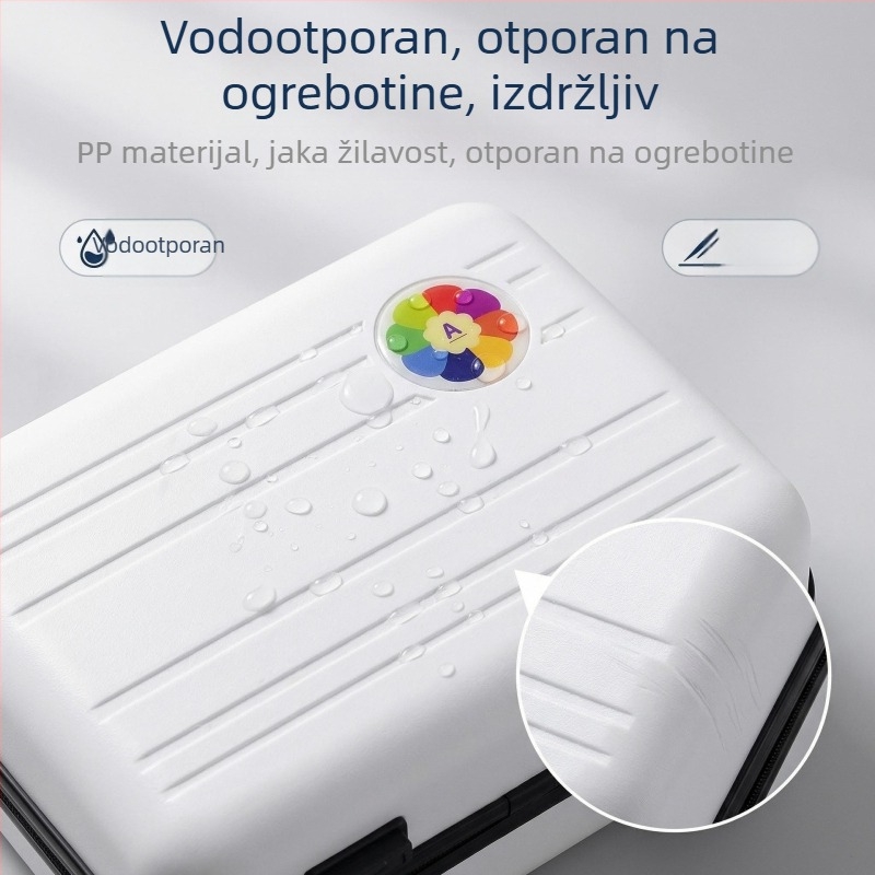 14-inčni prenosni kovčeg za putovanje za kozmetiku, s velikim kapacitetom