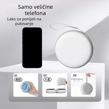 Jastuk za putovanje od memorijske pjene u obliku U, za podršku vrata — idealan za avion, automobil i vlak