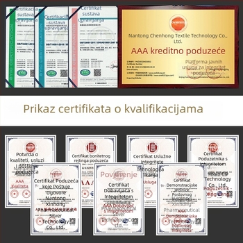 Hotelski jastuk s punilom od poliester vlakana, navlaka od 100% pamuka, pravokutnog oblika, bijela