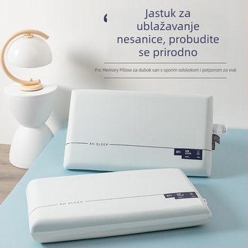 Ya-duo jastuk od memorijske pjene za duboki san, Pro podrška za vrat za bočni san, Unisex