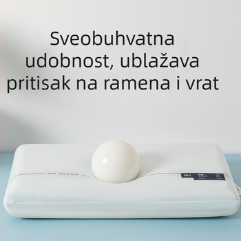 Ya-duo jastuk od memorijske pjene za duboki san, Pro podrška za vrat za bočni san, Unisex