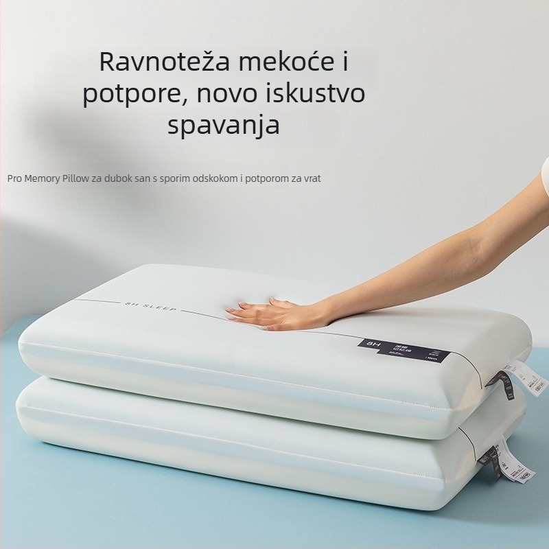 Ya-duo jastuk od memorijske pjene za duboki san, Pro podrška za vrat za bočni san, Unisex