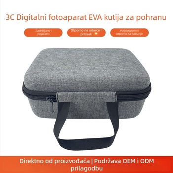 Čvrsta EVA futrola za 3C digitalnu kameru, otporna na padove i vodootporna