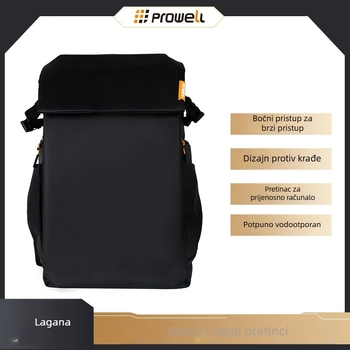 Puleway torba za fotoaparat SLR sa UAV stabilizatorom, vodootporan poliester