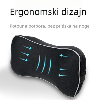 Jastuk za noge od memorijske pjene, dizajn s bojama blokova, podizni jastuk za nogu za spavanje, jastuk za koljeno