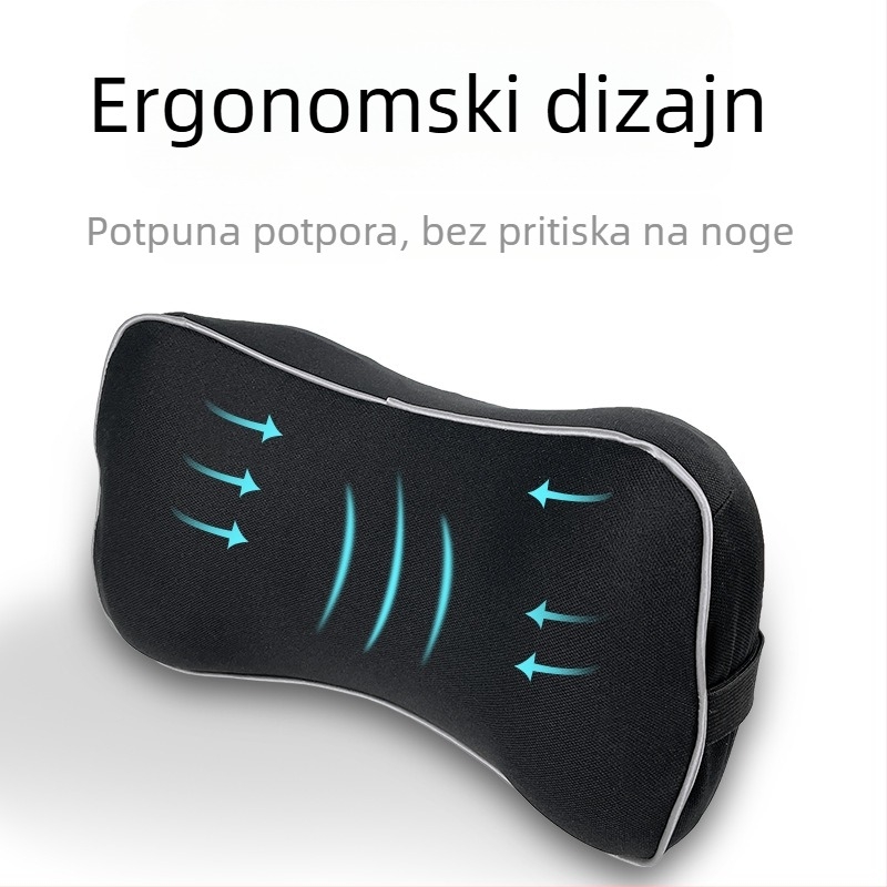 Jastuk za noge od memorijske pjene, dizajn s bojama blokova, podizni jastuk za nogu za spavanje, jastuk za koljeno