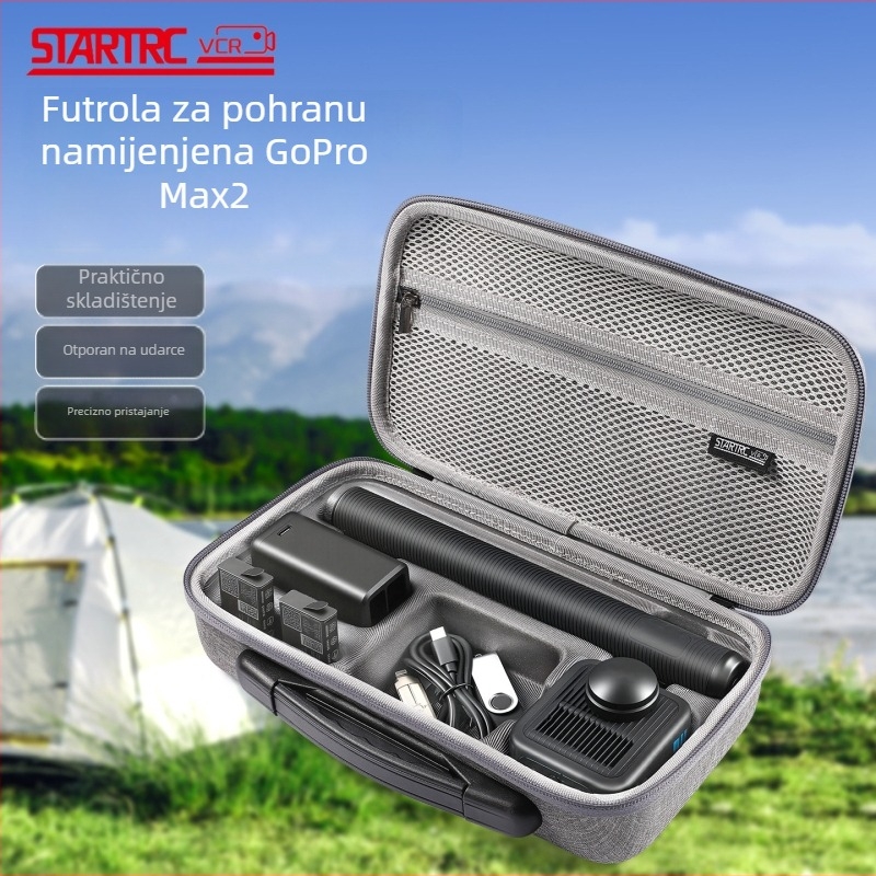 GoPro MAX2 Torbica za Pohranu Panoramske Kamere i Pribor za Zaštitnu Kutiju