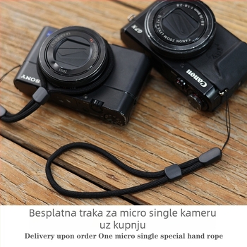 Torba za pohranu digitalnih i mini kamera, kompatibilna sa Sony, Ricoh GR i Panasonic LX