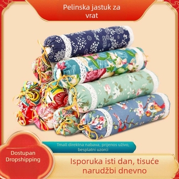 Biljna cervikalna jastučnica za kućnu upotrebu, podrška vratu, okrugli oblik, razni stilovi