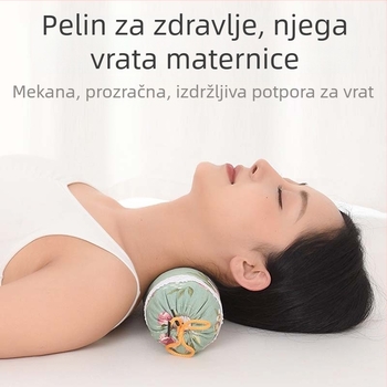 Biljna cervikalna jastučnica za kućnu upotrebu, podrška vratu, okrugli oblik, razni stilovi